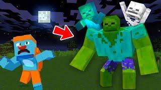Oggy Trying To Survive 100 Days in a Zombie Apocalypse in Minecraft With Oggy And Jack
