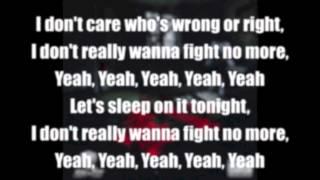 Sx-Fo™- I Don't Wanna Fight Lyrics ©