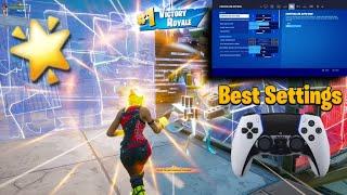 Best Non Claw PS5 Console Player  + Best *AIMBOT* Controller Settings Fortnite Chapter 5 Season 3