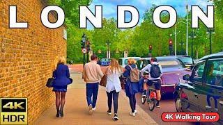 LONDON 2024  | Walking to Buckingham Palace! | 4K HDR