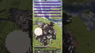I fought 100 withers , but...#minecraft #wither #vanilla #shorts #100#mace#gaming #games