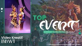 VIDEO KREATIF BBWI | TOP EVENT KABUPATEN BLITAR 2023 | #banggaberwisatadiindonesia