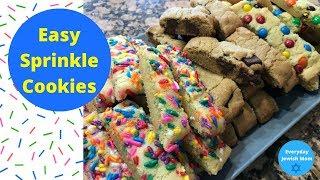 Easy Sprinkle Cookie Recipe / Baking with Kids