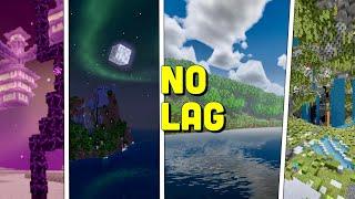 (Top 5) Best *NEW* NO LAG Minecraft Bedrock 1.21+ Ultra Realistic Shaders (iOS, Android, Windows)