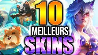 Top 10 des MEILLEURS SKINS de League Of Legends