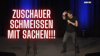 Zuschauer schmeißen mit Sachen! - Alain Frei