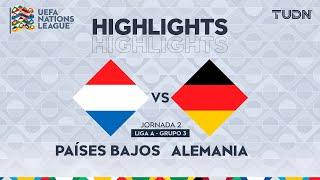 HIGHLIGHTS - Países Bajos vs Alemania | UEFA Nations League 2024 | TUDN