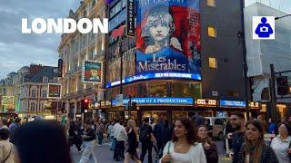 London Walk  Nightlife, West End, SOHO to Piccadilly Circus | Central London Walking Tour [4K HDR]