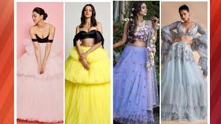 New Trend Net Lehenga Design Collection || Surovi's World