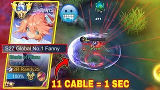 MAYHEM MONTAGE + S27 GLOBAL 1 FANNY = ?? | Mobile Legends