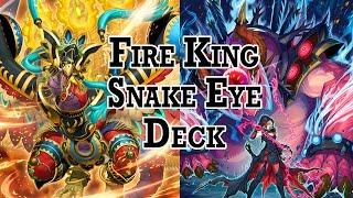 Snake Eye Fire King Deck Profile - Break Boards And WIN!