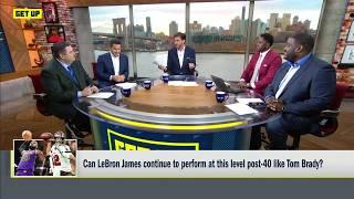 Windy: Luka-LeBron Lakers are APPOINTMENT TELEVISION   Can LeBron SUSTAIN like Tom Brady?! | Get Up