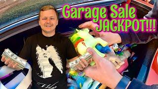 WE HIT THE GARAGE SALE JACKPOT