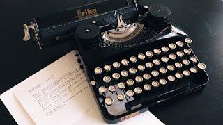 Erika Modell S - Rare Vintage Typewriter - Erika Model S