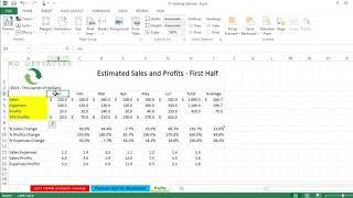 Excel 2013 Essential Training | EXERCISE 08 : Shortcut menus and the Mini toolbar