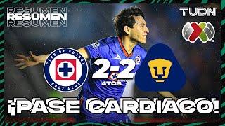 Resumen y goles | Cruz Azul (4)2-2(2) Pumas | CL2024 - Liga Mx 4tos | TUDN