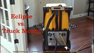 Eclipse vs. Truck Mount - Most Powerful Portable Extractor - Carpet Cleaning Machine