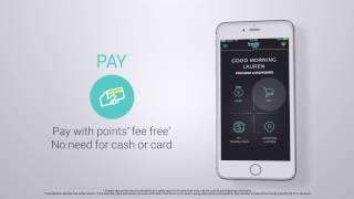 Loyalty app: one universal program with reward points* as good as cash™