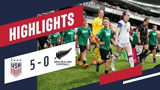 USWNT vs. New Zealand: Highlights - Jan. 21 2023