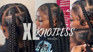 DAEDOHAIR  XL KNOTLESS TUTORIAL