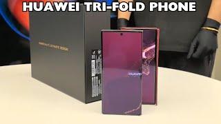 Huawei Mate XT Tri-Fold Phone Full Unboxing