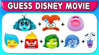  Guess Disney & Pixar Movies 2024 by Emoji ? INSIDE OUT 2 2024, Despicable Me 4