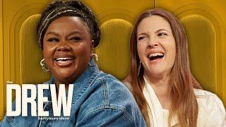 Nicole Byer Reacts to Drew Barrymore Showing Off Non-Smelly Feet | The Drew Barrymore Show