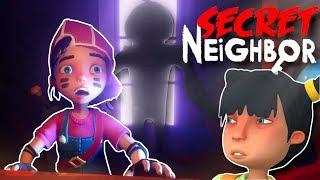 I Tricked Friends as the Neighbor! - Secret Neighbor Multiplayer Gameplay