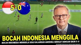  Geger Internasional! Presiden Australia Tak Percaya Indonesia U-12 Sapu Bersih Amerika!