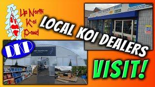 Visiting Two Local Koi Dealers - DKP & Wharf Aquatics