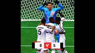 Courtois saved in final moment in FC25️ #eafcmobile #fifamobile #shorts #fifa22