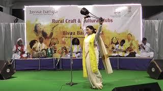 Mallika Baul performing at Biswa Bangla Haat || MusiCal || Banglanatak dot com