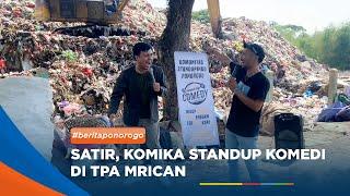 PONOROGO - Satir, Komika Standup Komedi Di TPA Mrican