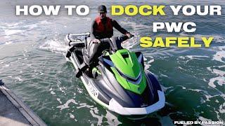 HOW TO SAFELY DOCK YOUR JET SKI TO A PONTOON OR JETTY