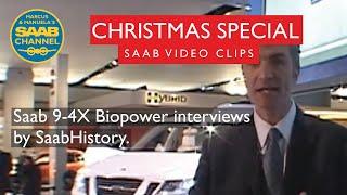 Saab 9-4X Biopower concept interviews by SaabHistory