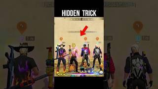 New Hidden Trick  Free Fire BR Rank Tricks #srikantaff