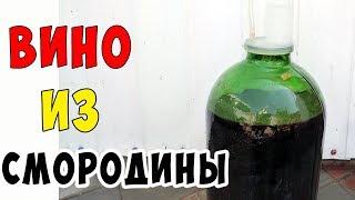 ВИНО ИЗ ЧЕРНОЙ СМОРОДИНЫ !!! Простой РЕЦЕПТ !!! Смородиновое вино Часть 1