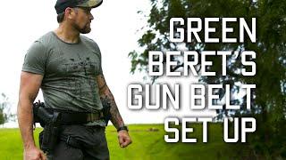 How A Green Beret Sets Up His Gun Belt | Tactical Rifleman