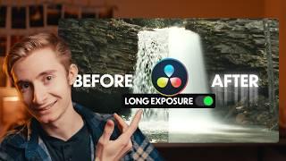 Long Exposure in DaVinci Resolve (It's easier than you think)