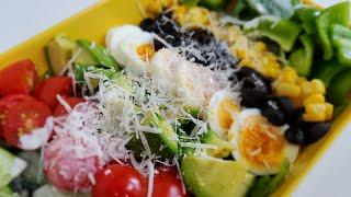 콥 샐러드(Cobb Salad) 레시피 / 요거트 드레싱 만드는 법