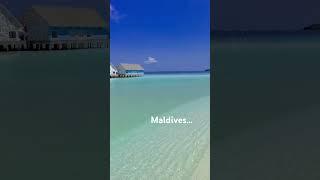 Maldives Beauty. #maldives #travel #tourism #beach #vacation #story  #maldivesresorts #shorts #view