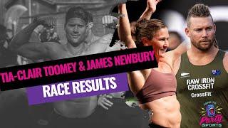 Crossfitters take on Hyrox - Tia-Clair Toomey & James Newbury Race Result