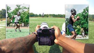 POV Football Workout Photography | Sony A1/ 70-200 2.8 |