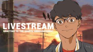 Live Reacting To The Haikyu Announcement With @Golden Ro and @Mikeyuubi !