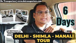 Delhi to Shimla Manali 6 Days Trip | Book Himachal tour from Delhi