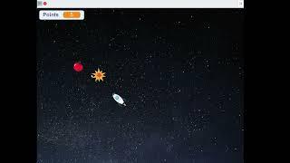 Apples in space - Scratch mini-game