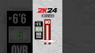 NBA 2K24 Best Build Attributes: 6’6 vs 6’7 Build Tips #nba2k24 nba2k24 #2k24 #2k