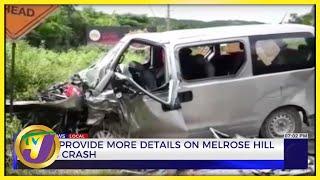 Police Provide More Details on Melrose Hill Bypass Crash | TVJ News