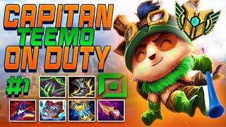 League Of Legends : Capitan Teemo On Duty Funny Moments 