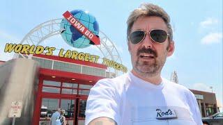 The World’s Largest Truckstop & Iowa 80 Trucking Museum is AWESOME - Road Trip Interstate Rest Stop
